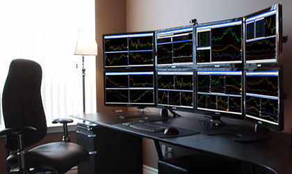 stock trading computer